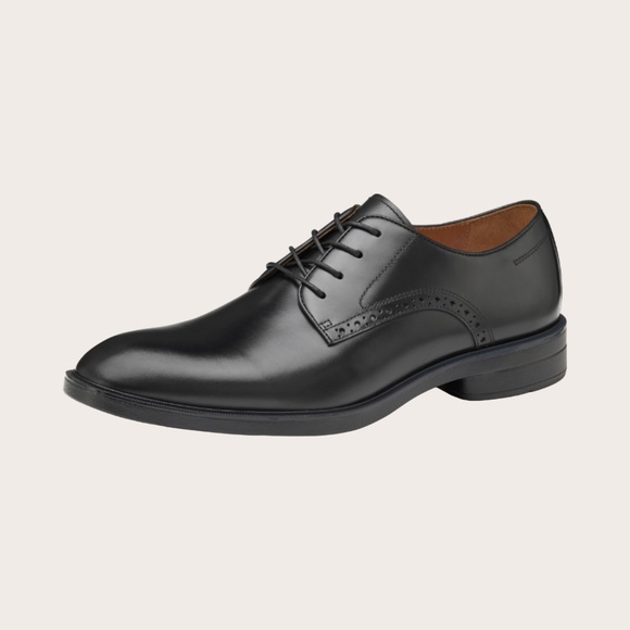 Johnston & Murphy Men\'s Ronan Plain Toe Ox Black Leather. 15-8041 main image 5